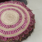 শতরঞ্জি গোল পাপোষ হাতে সেলাই (Gol Papos Hand Made)