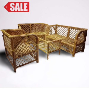 Five Seater  Sofa Set with Table for Your Home & Office - Handmade Sofa Set (Without Cover And Form)বেনি সেট সোফা