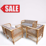 Five Seater  Sofa Set with Table for Your Home & Office - Handmade Sofa Set (With Cover And Form) বক্স বেনি সেট সোফা